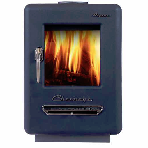 Alpine 4 series 4kw wood burning stove