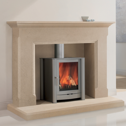 Ashton stone fireplace