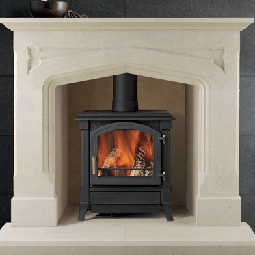 Eastnor stone fireplace