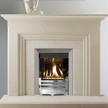 Islay stone fireplace