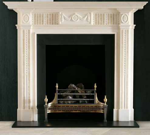 The Albemarle fireplace