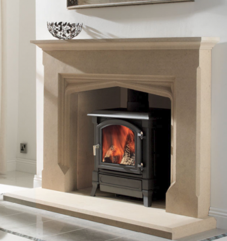 Porchester stone fireplace