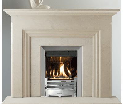 Islay stone fireplace