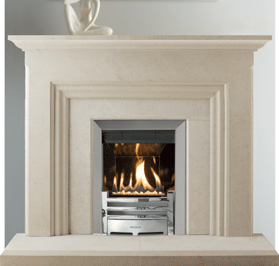 Islay stone fireplace