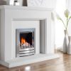 Kinder Camber Black - Contemporary Living Flame Effect Gas Fire-4353