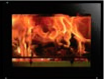 Riva Studio 500 wood burning inset fire