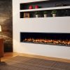Gazco Skope 195R Inset electric fire with log and pebble fuel effect