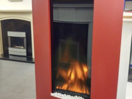 Gazco Studio 22 Verve in Red Electric Fire (Chelmsford) - Was £1015 NOW £507.50