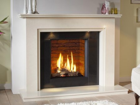 Natura Jessica Limestone Fireplace