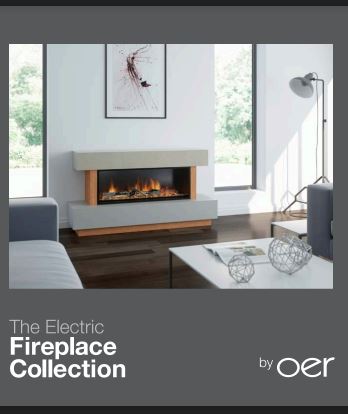 OER Fireplaces & Stoves - The Electric Fireplace Collection Brochure
