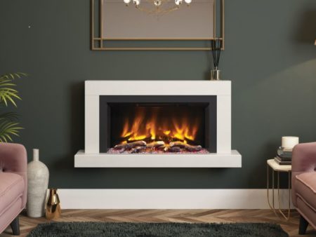 ﻿Impero WM Electric Fireplace in a living room