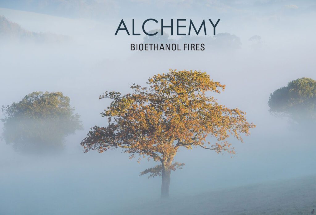Bioethanol fire range