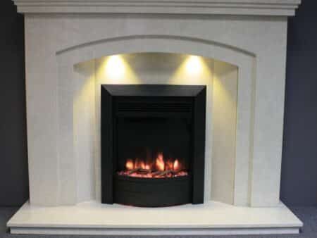 Natura Fireplaces 54" Howden Surround in Manila Micro Marble (Colchester Shop)