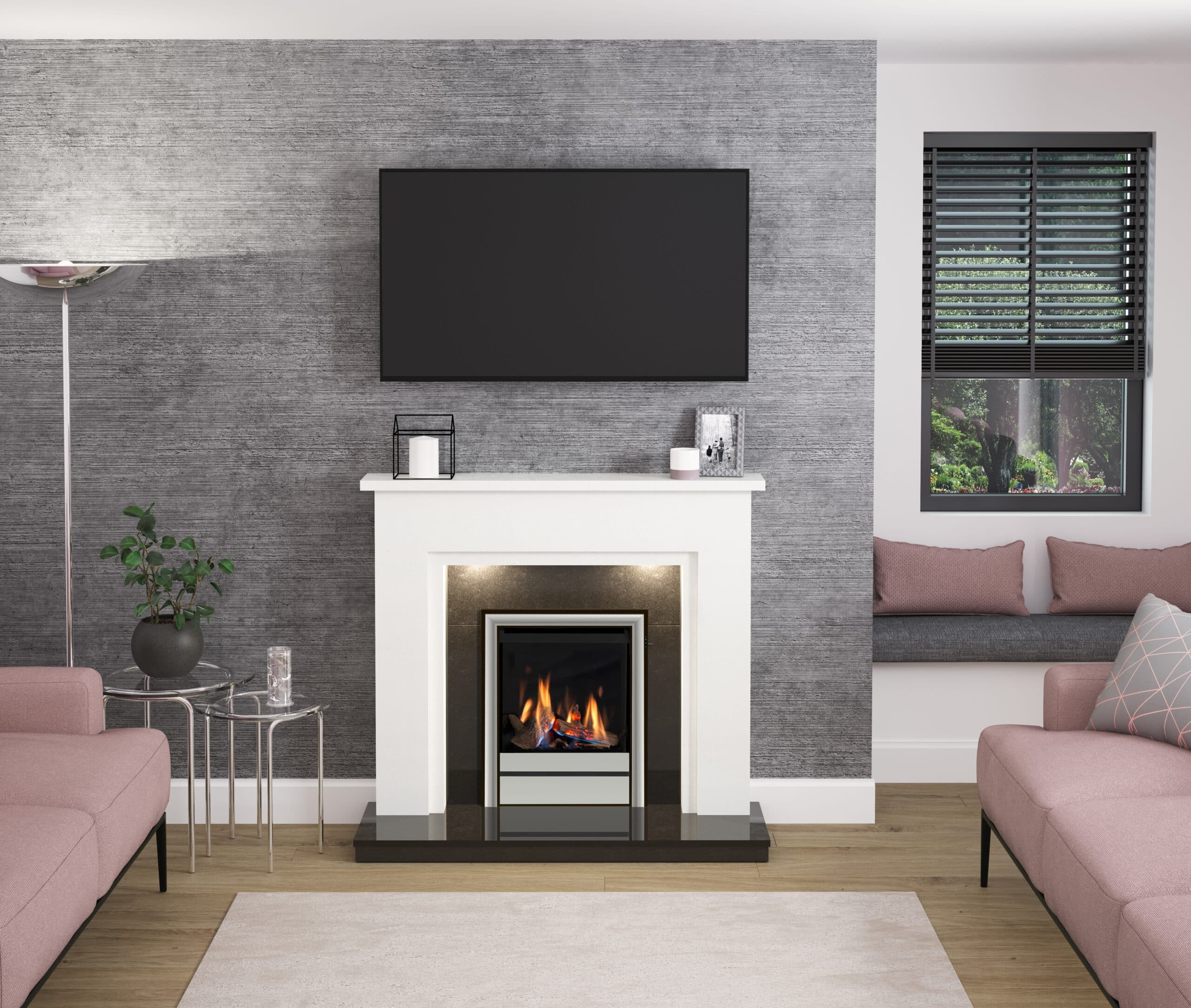 Fulstone Micromarble Fireplace decor