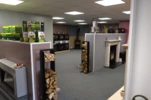 Fireplace accessories, split logs, and kindling at Zigi_s Cambridge