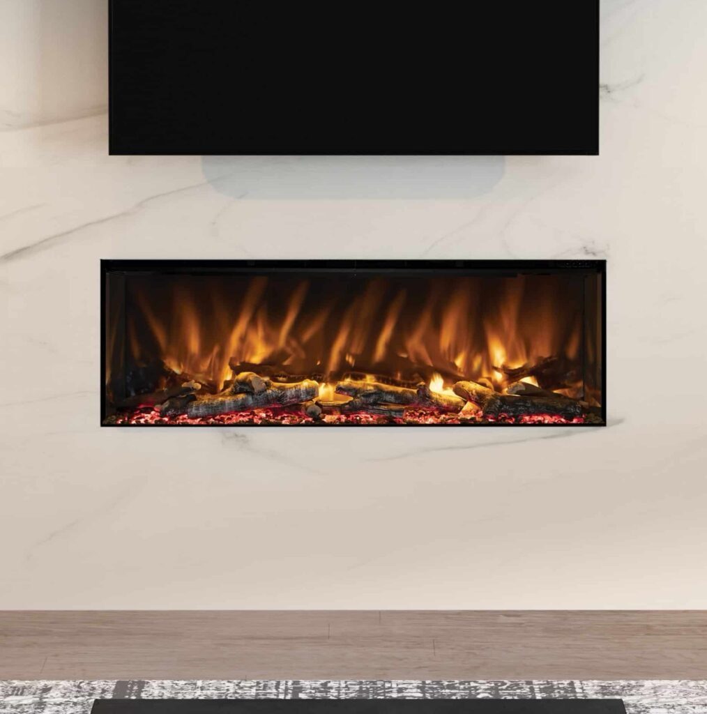 Saxton 1250-3SL Electric Inset Fire