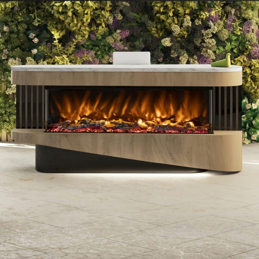 Saxton 1500-3SL Electric Inset Fire