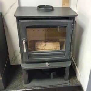 Chesneys Salsibury 5WS with Log Store Woodburning Stove