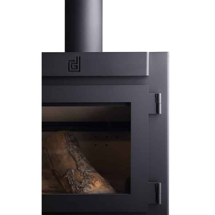 Dik Geurts Janinik Large Wood Burning Stove hinge Dik Geurts Janinik Large Wood Burning Stove hinge