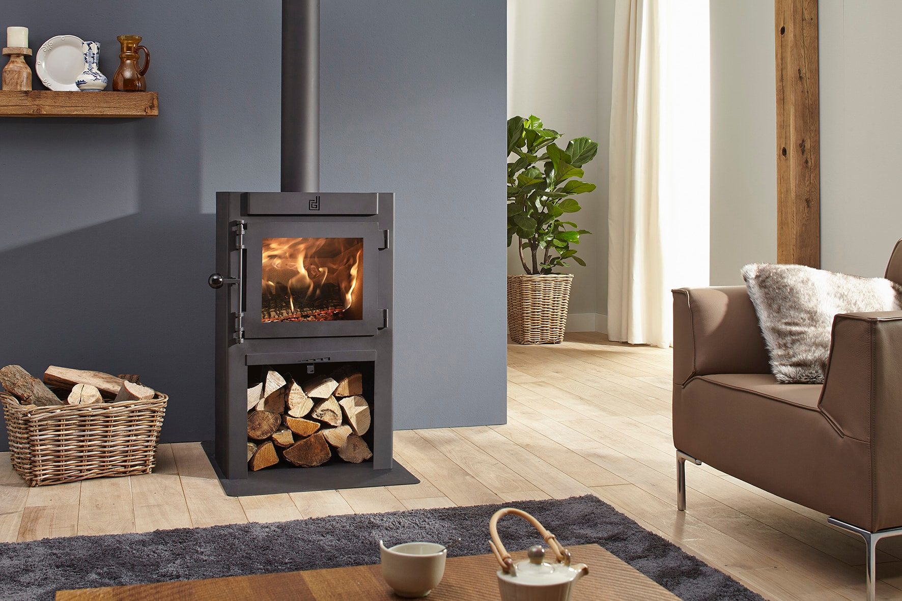 Dik Geurts Janinik Medium High Wood Burning Stove Dik Geurts Janinik Medium High Wood Burning Stove