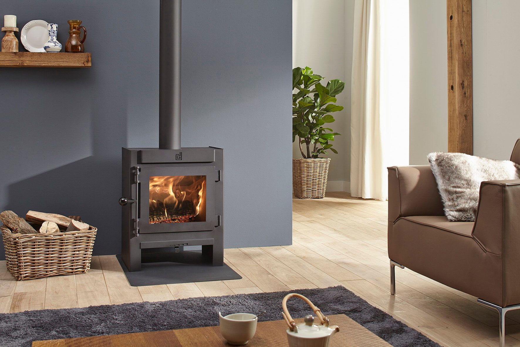Jannik Medium Low wood burning stove decor Jannik Medium Low wood burning stove decor