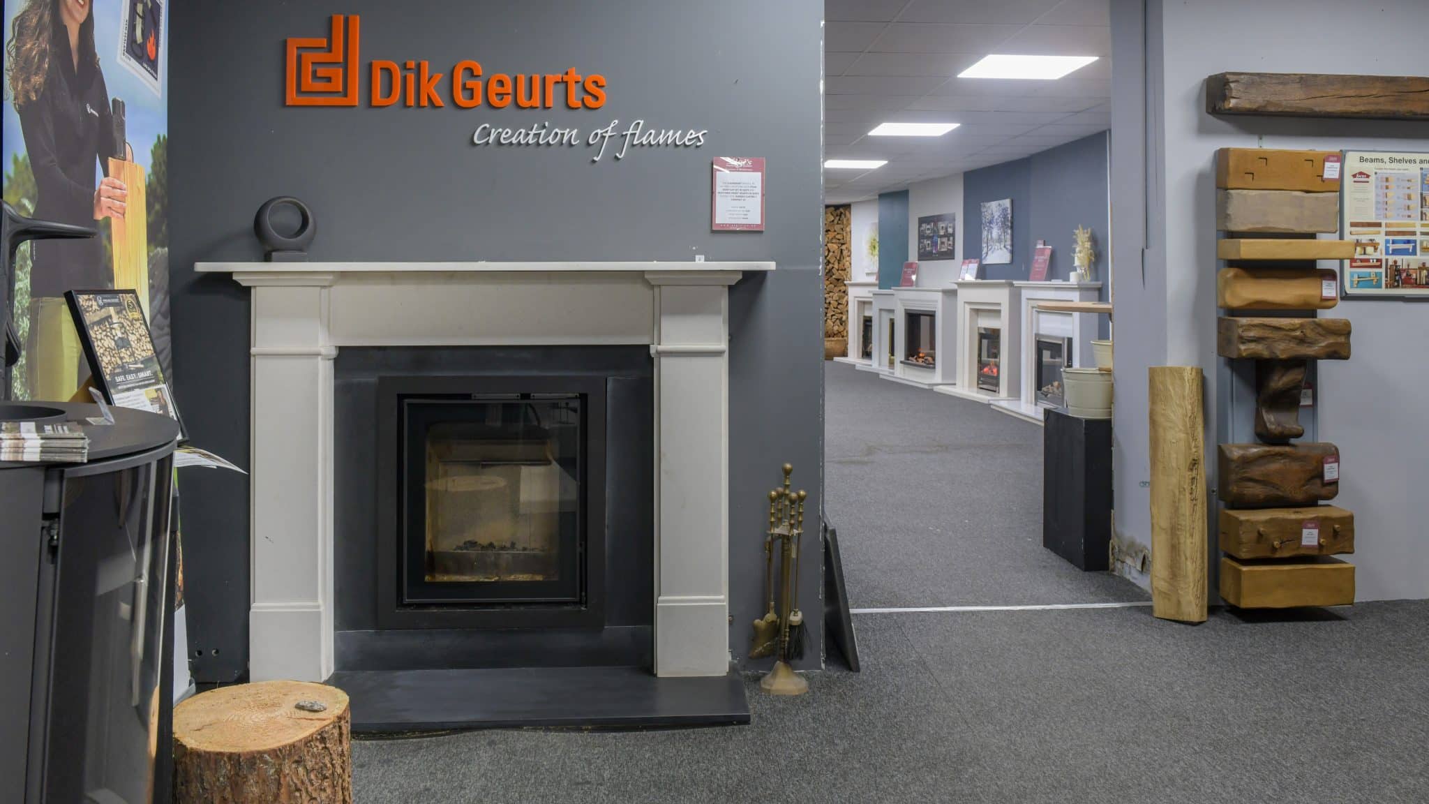 Dik Geurts fireplace
