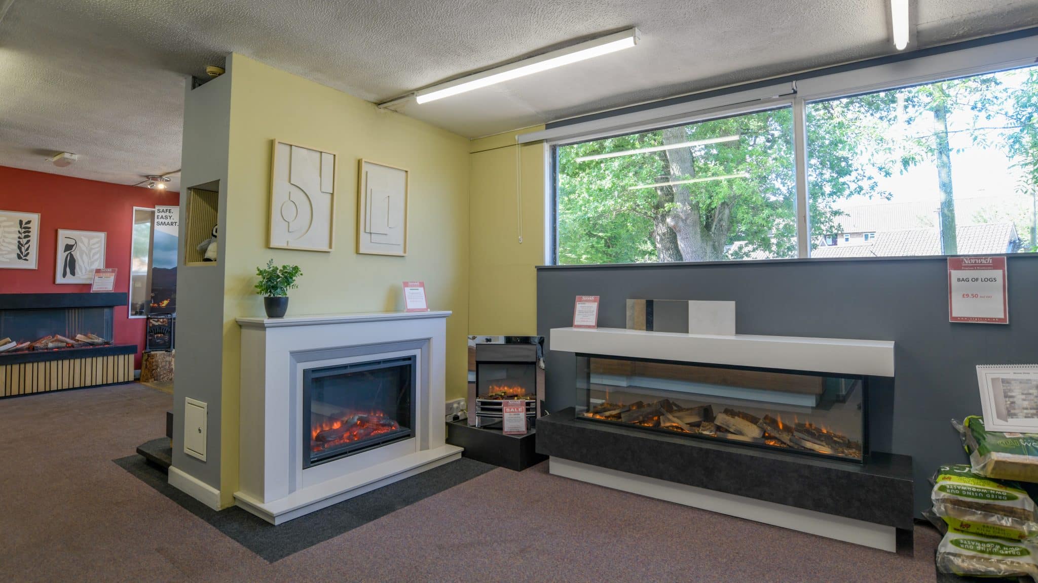 electic fire suites