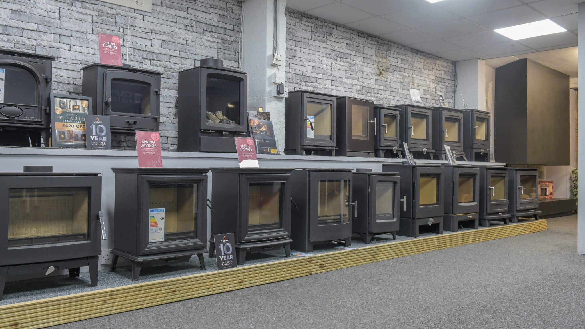 electric and gas stoves