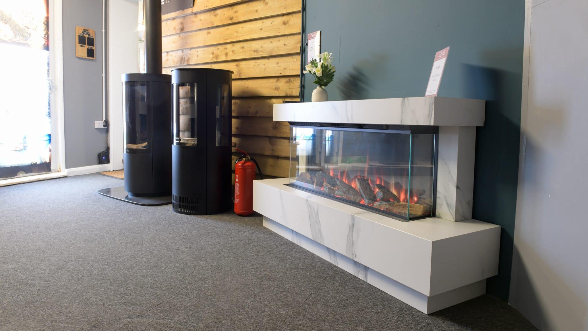 electric fireplace