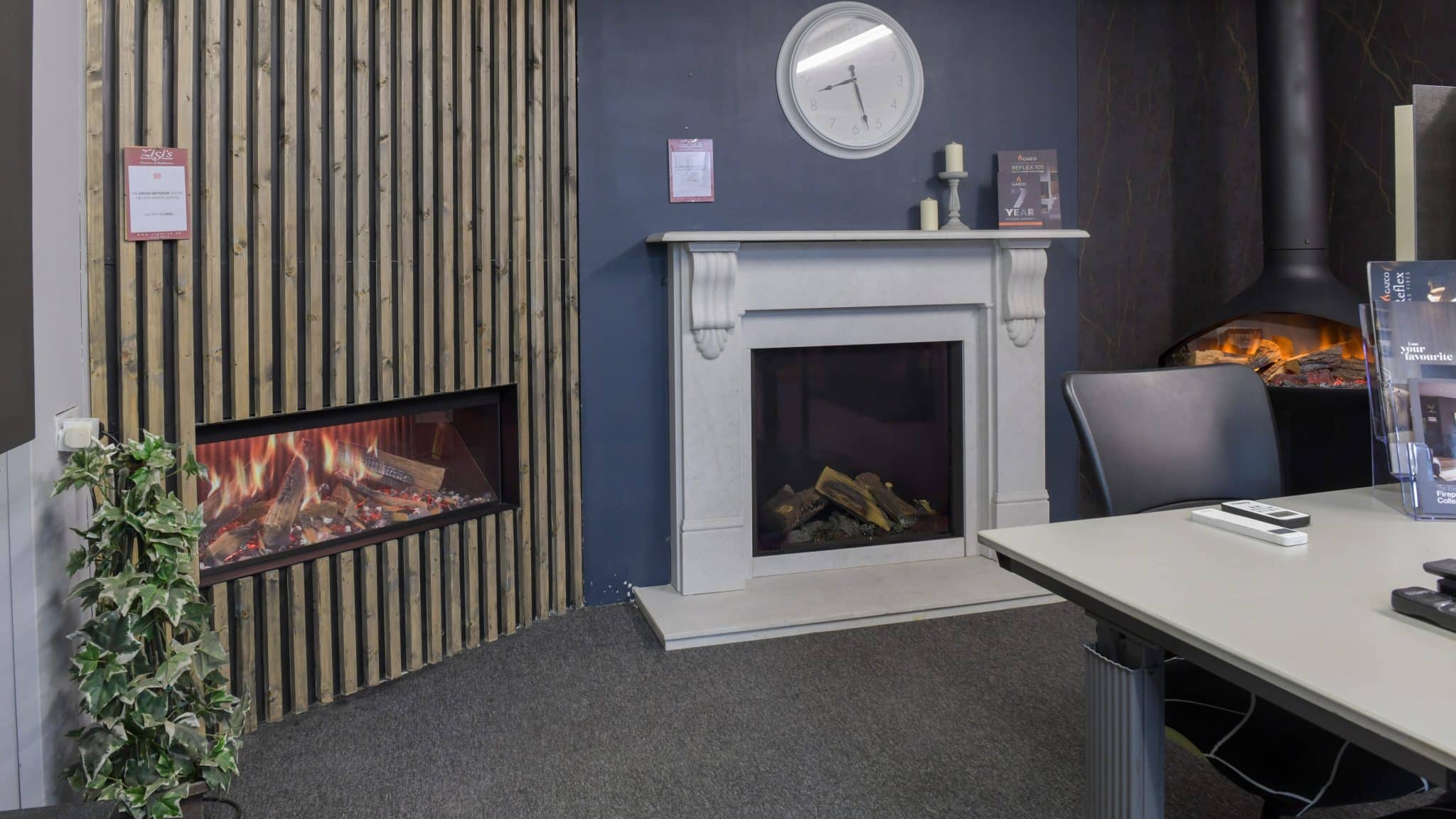 electric fires and woodburner chelmsford showroom