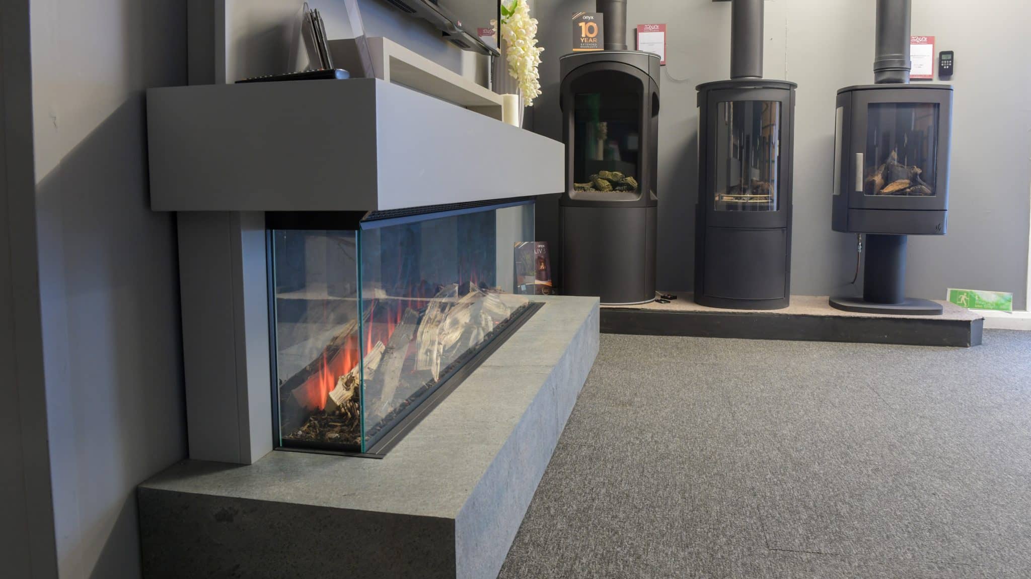 gas stoves and fireplaces