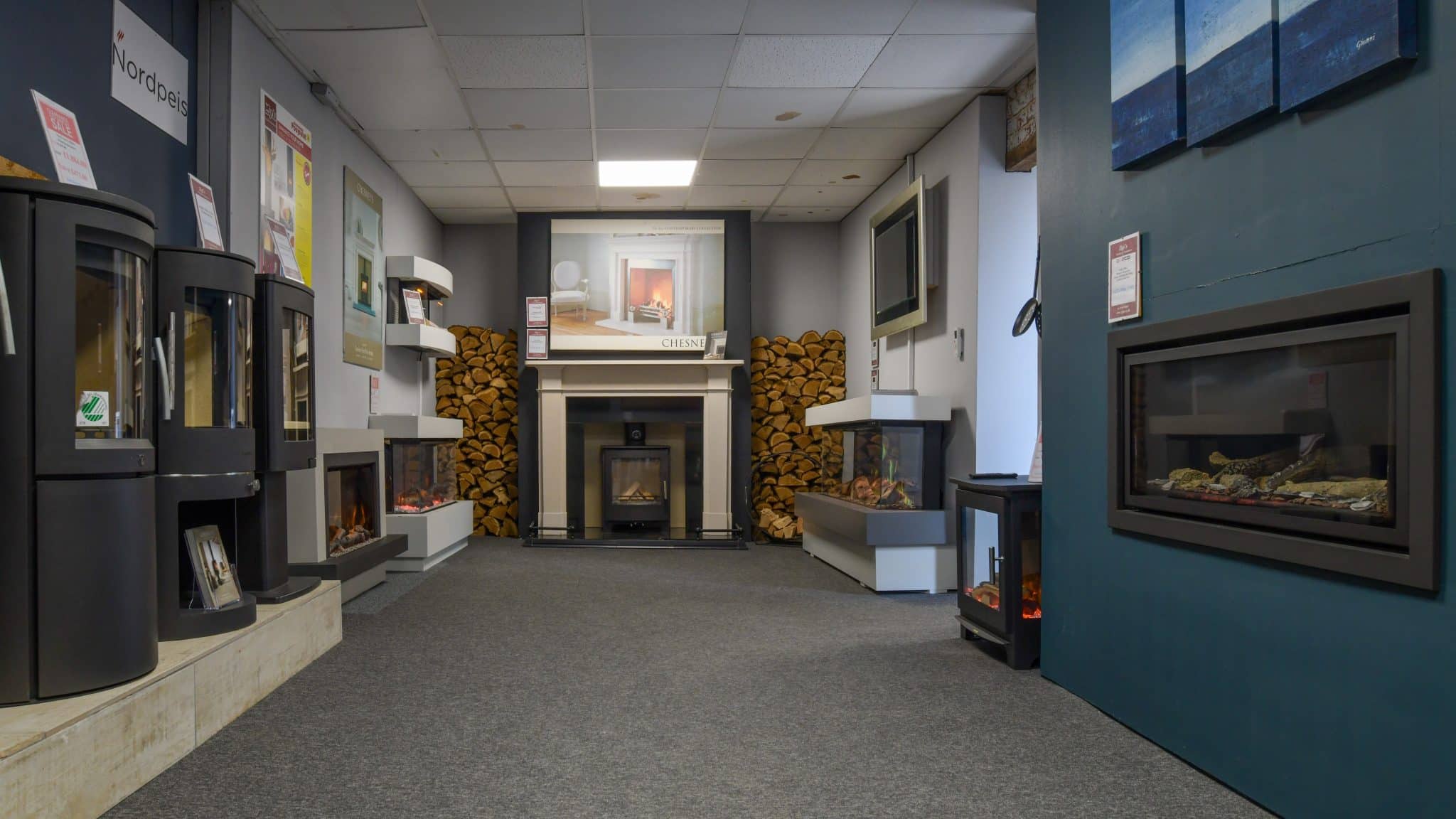 selection of stoves
