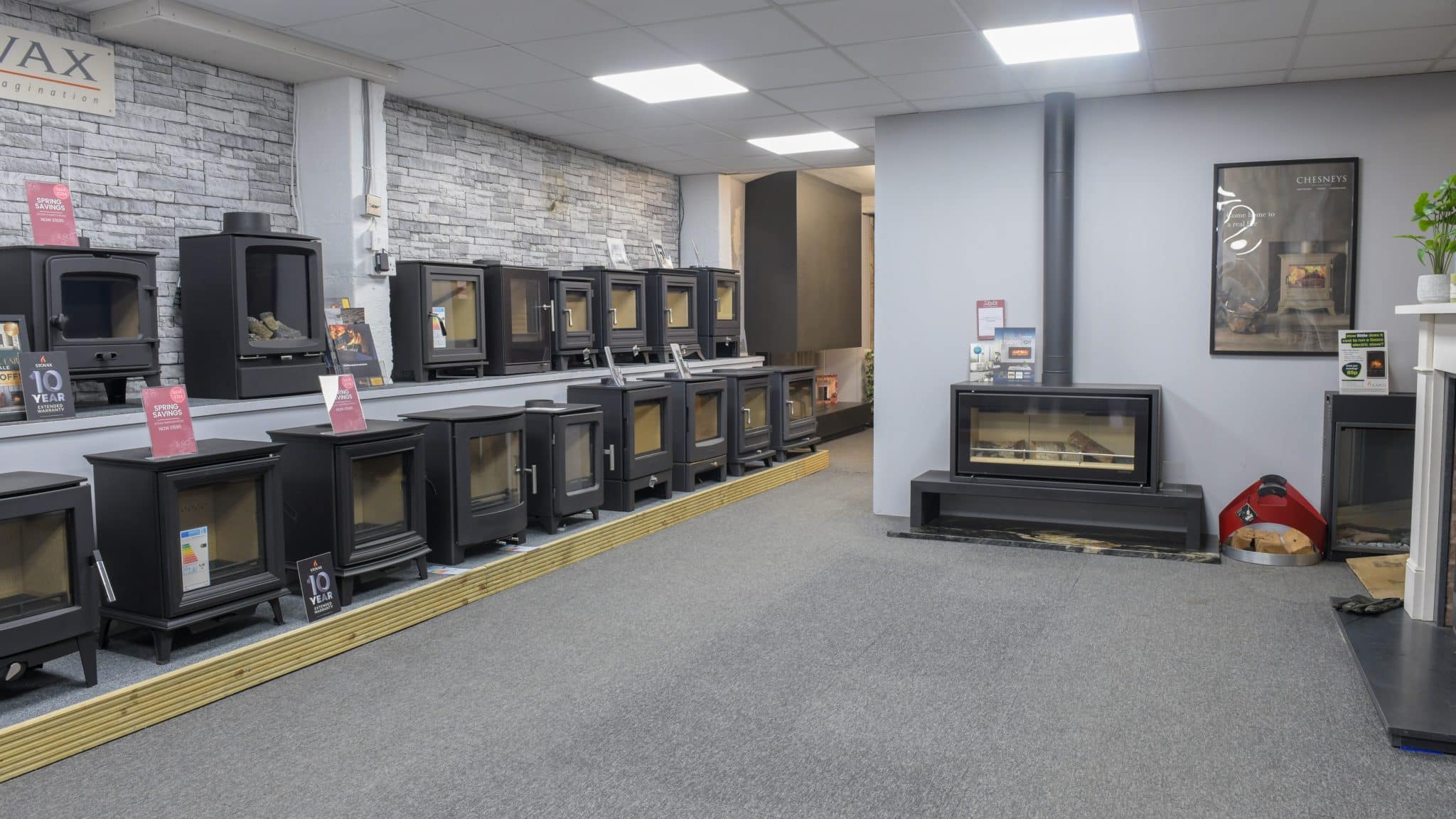 stoves in chelmsford fire shop