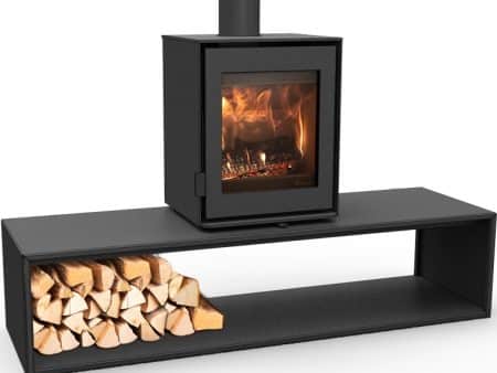 Dik Geurts Modivar 5 Straight Plateau Wood Burning Stove