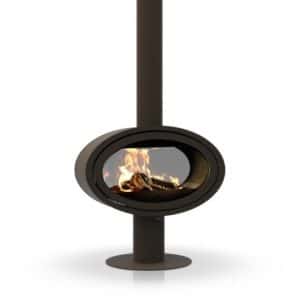 Dik Geurts - Oval Tunnel, Base wood burning stove