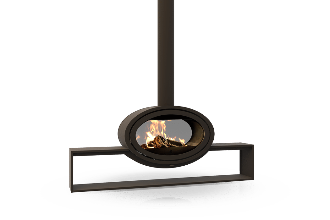 Oval Wood stove