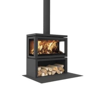 Vidar Triple Large, Store wood stove