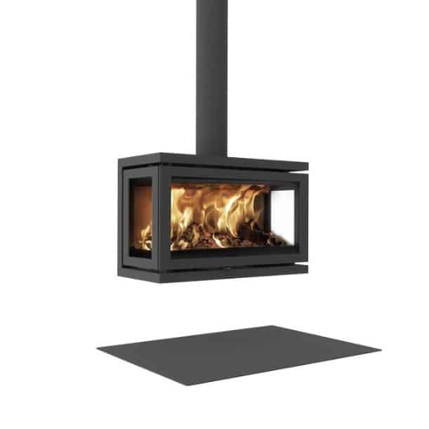 Vidar Triple Large, Wall wood stove