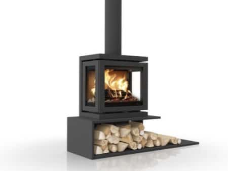 Vidar Triple Small, Floating Plateau wood stove