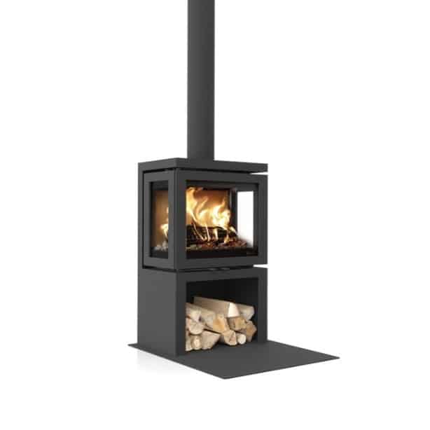 Vidar Triple Small, Store wood burning stove