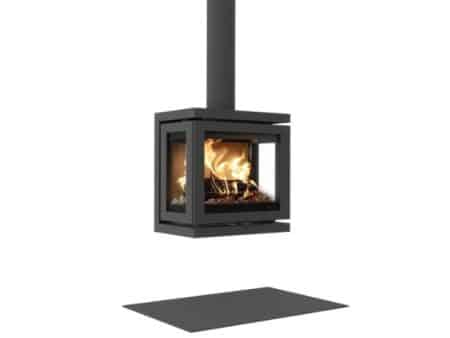 Vidar Triple Small, Wall wood stove