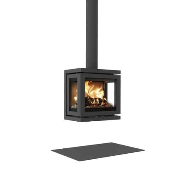 Vidar Triple Small, Wall wood stove