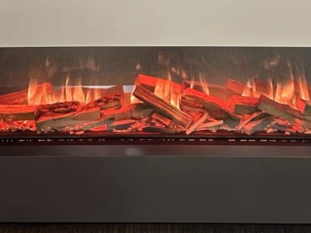 Evonics Halo 1500 Electric Fire with Log Upgrade