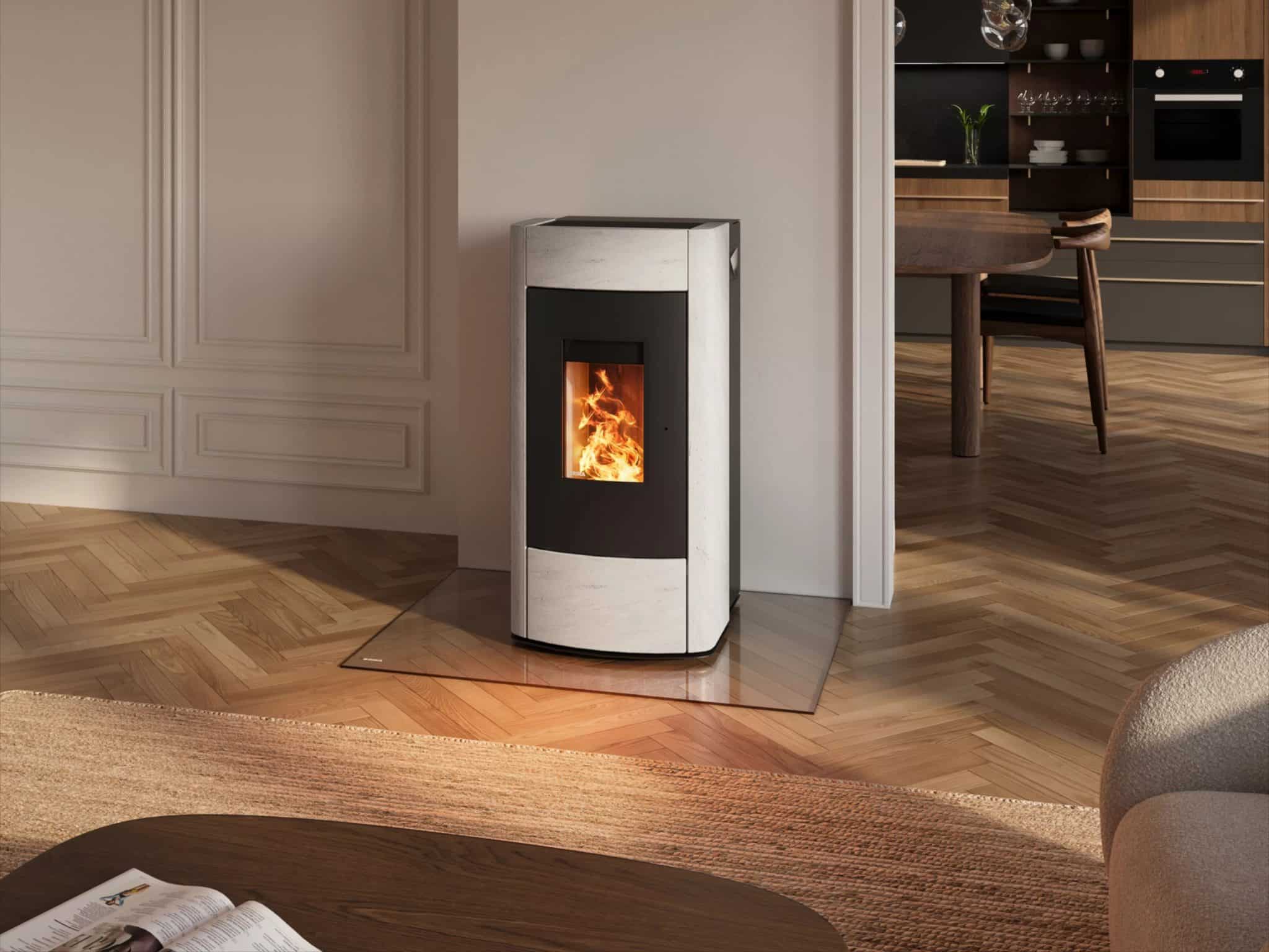 REVO III pellet burning stove