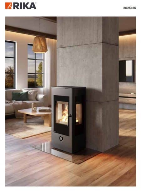 Rika pellet and wood burning stove brochure