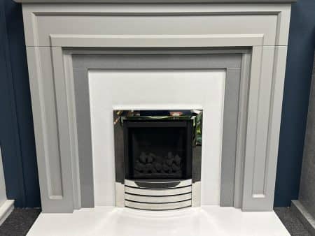 Trent Mayfair Surround with Layered Back Panel & Hearth