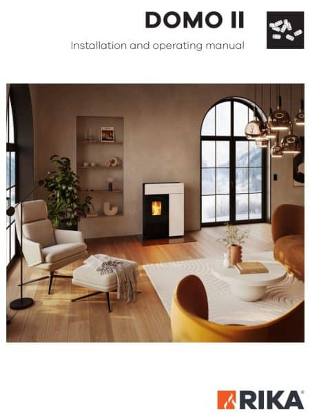 Domo II pellet stove user manual