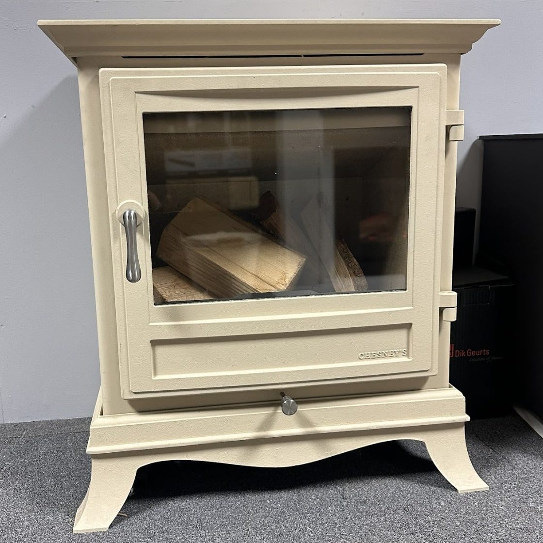 Chesneys Beaumont 8 6Kw Woodburner in Ivory