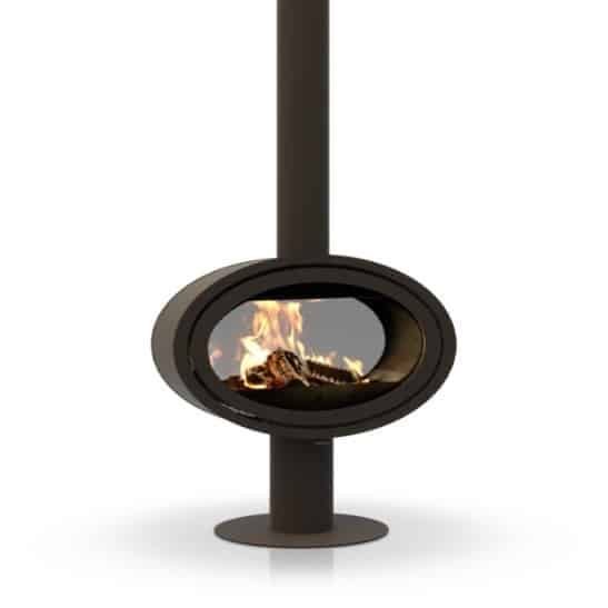 Dik Geurts - Oval Tunnel, Base wood burning stove