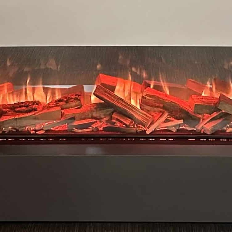 Evonics Halo 1500 Electric Fire with Log Upgrade